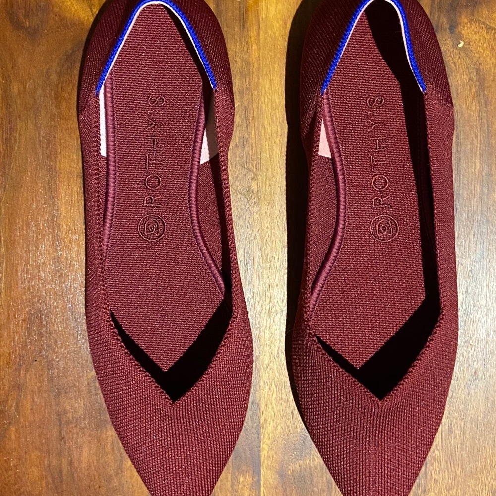 Rothy’s Points, Size 10.5, Cinnamon